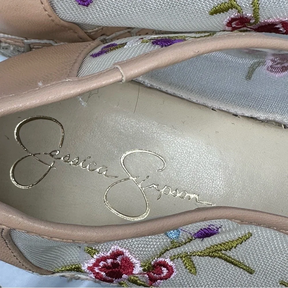 Jessica Simpson Women's Lucciea Mesh Espadrille Flats. Sz: 11